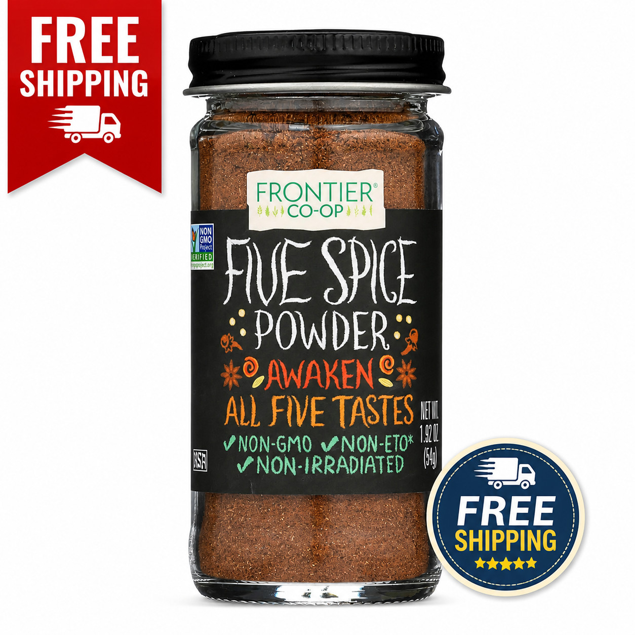 Five Spice Powder 1.92 oz (54 g)