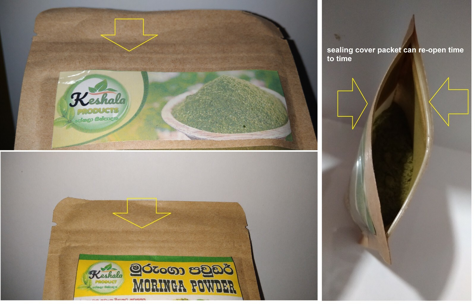 Moringa Powder Leaf Drumstick Organic 100% Pure Natural Premium Weight Loss 50g