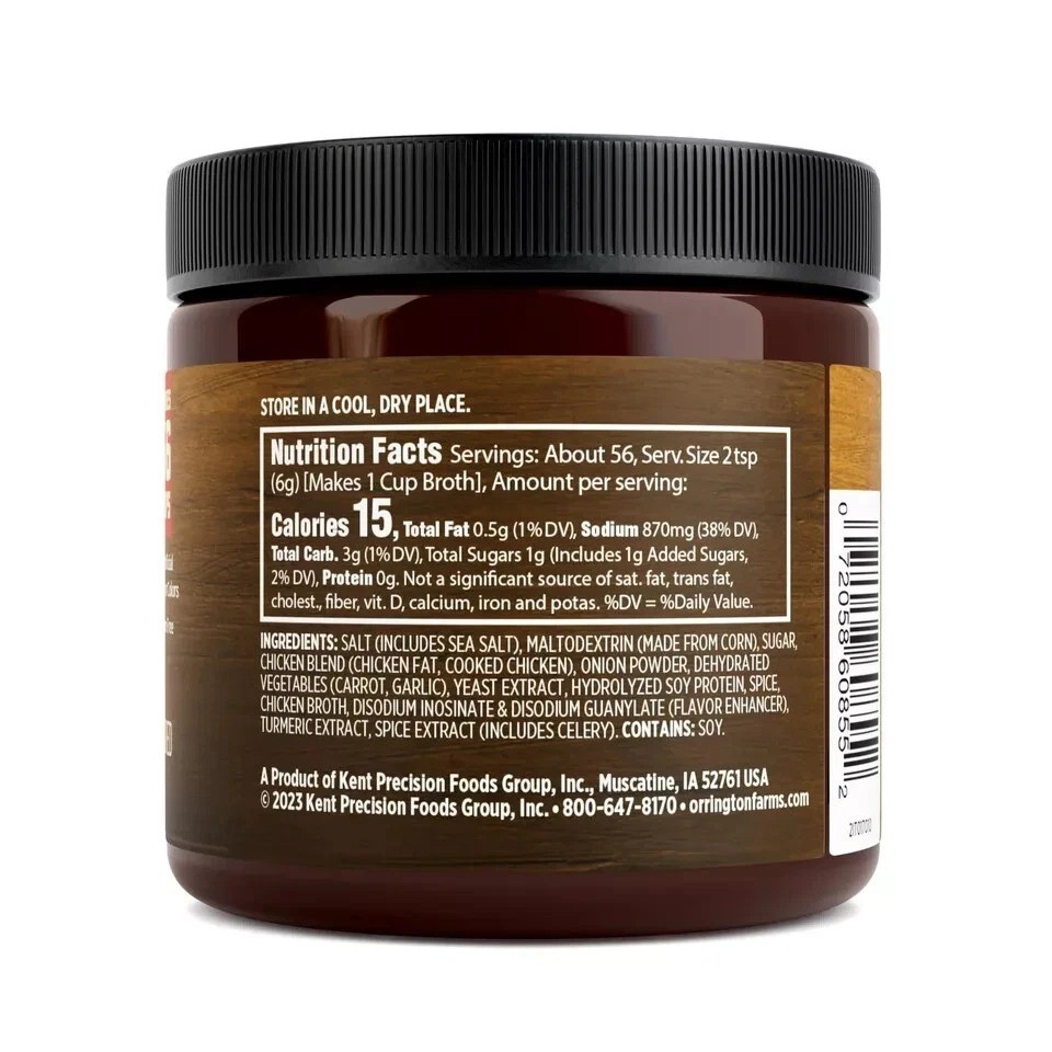 Chicken Flavored Broth Base & Seasoning, Ready-To-Use, Chicken Bouillon Powder C