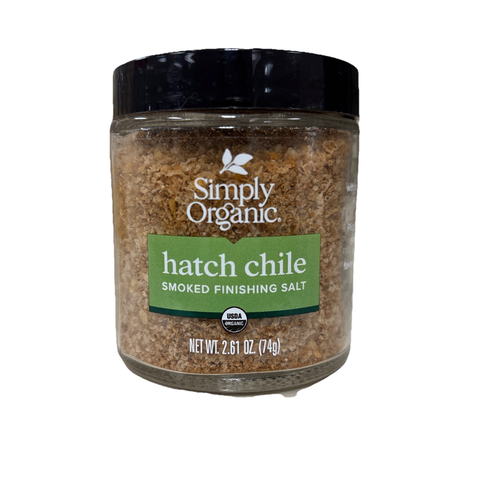 Smoked Finishing Salt, Hatch Chile, 2.61 oz (74 g) BB 08/2025
