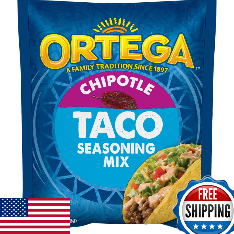 Ortega Seasoning Mix Chipotle 1 Ounce Pack Of 12 1153729