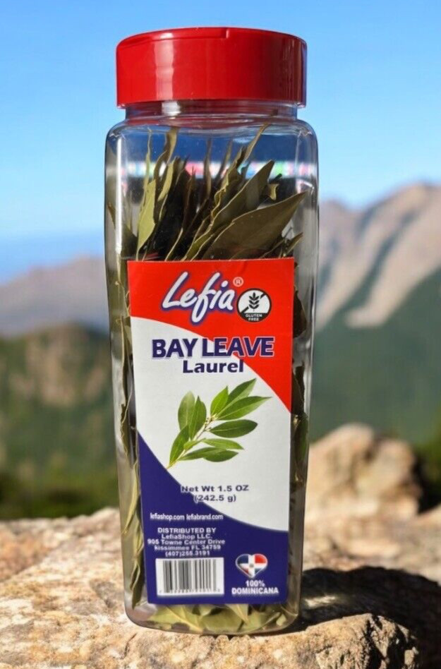 LeFia Whole Bay Leaves, Hojas de Laurel 1.5 OZ