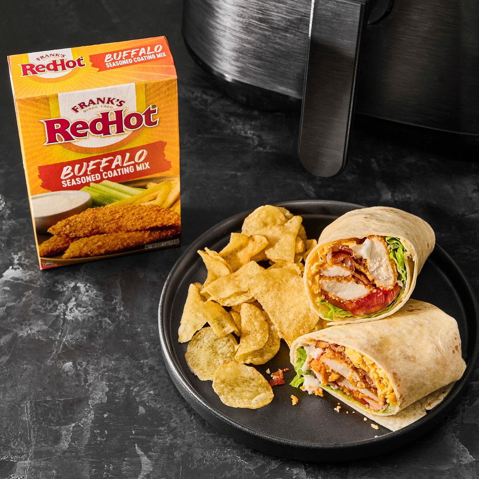 Seasoned Coating Mix, Buffalo, A Crunchy Topping for Casseroles, Coating for …