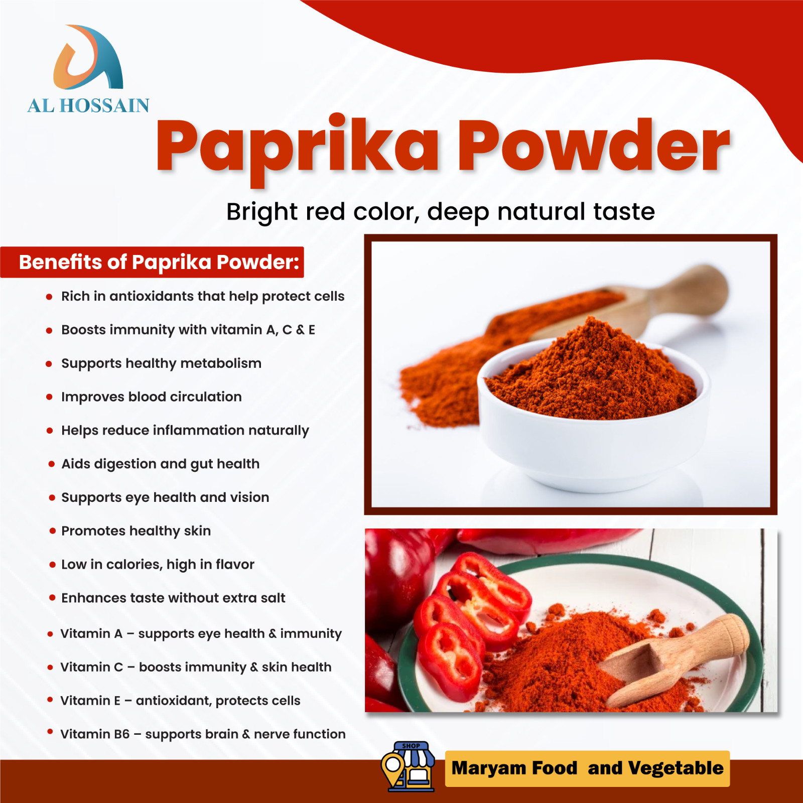 Smoked Paprika Powder 250g | Ground Paprika Spice for Cooking & Seasoning |