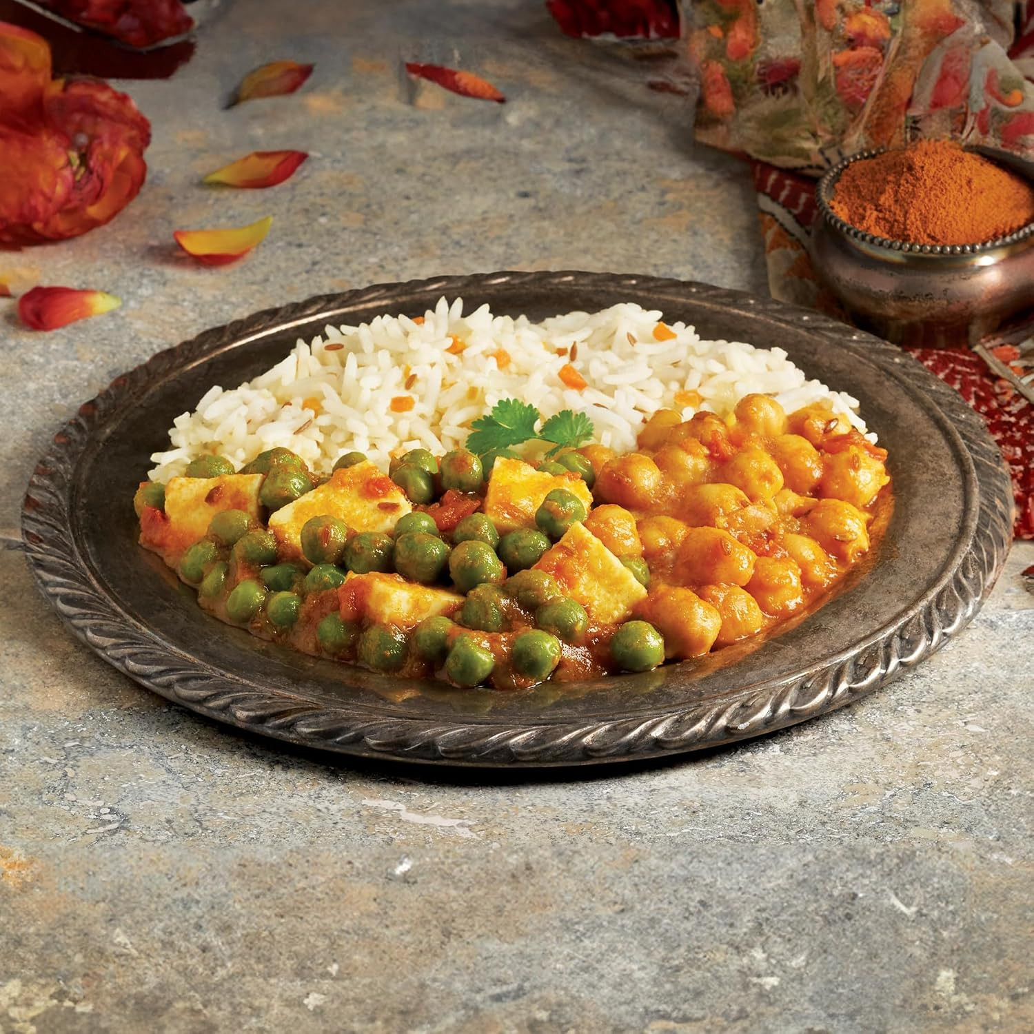 Indian Mattar Paneer Microwave Meal, 10 Oz