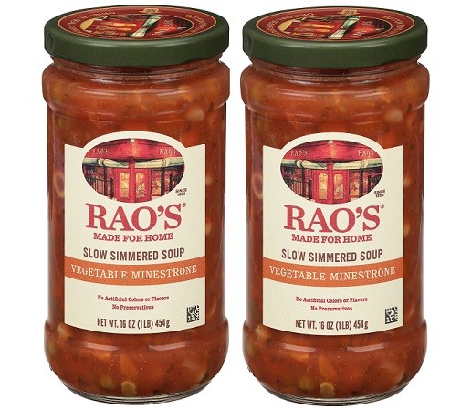 Rao’s Slow Simmered Soup Vegetable Minestrone 2 Pack