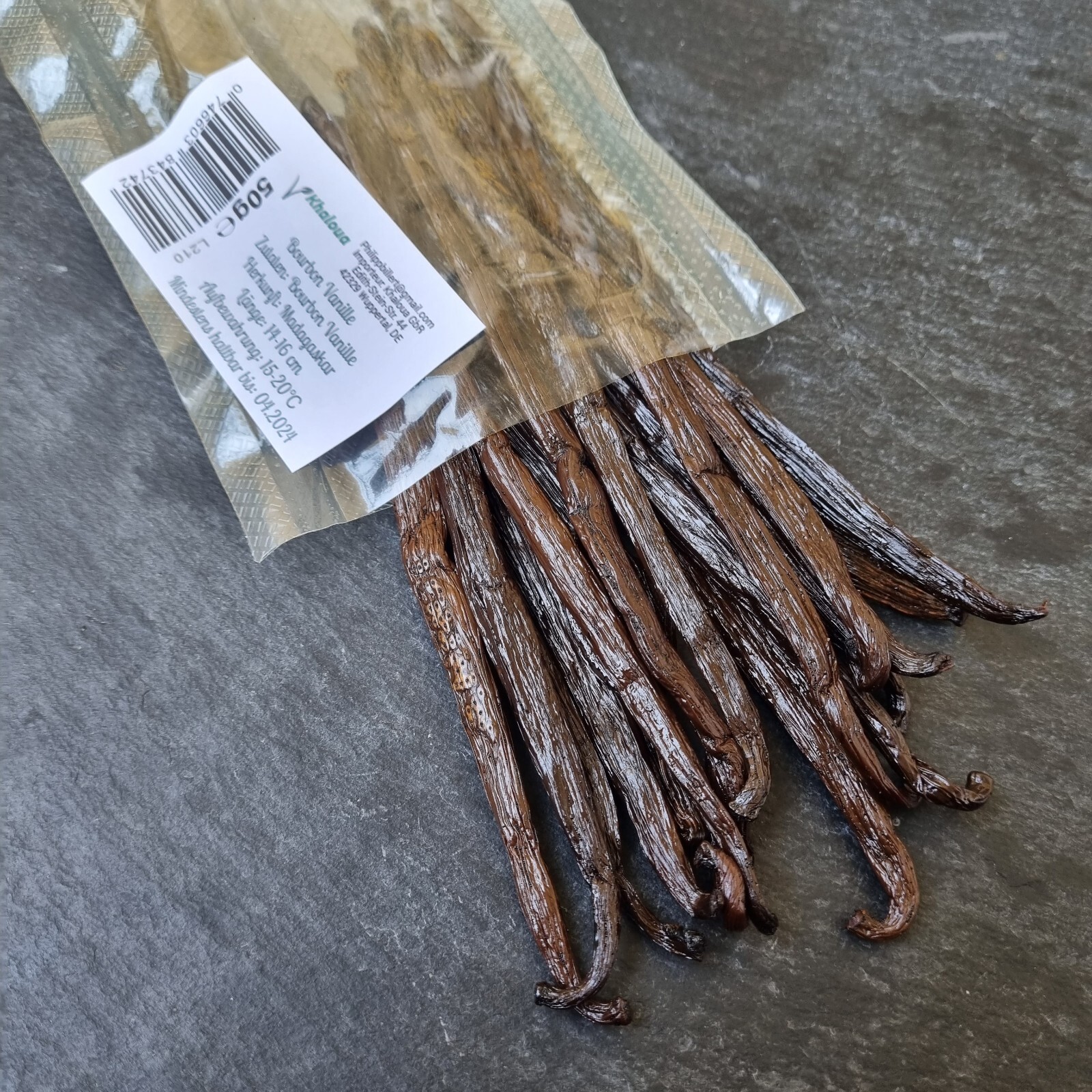 50 G Vanilla Bourbon Organic Madagascar