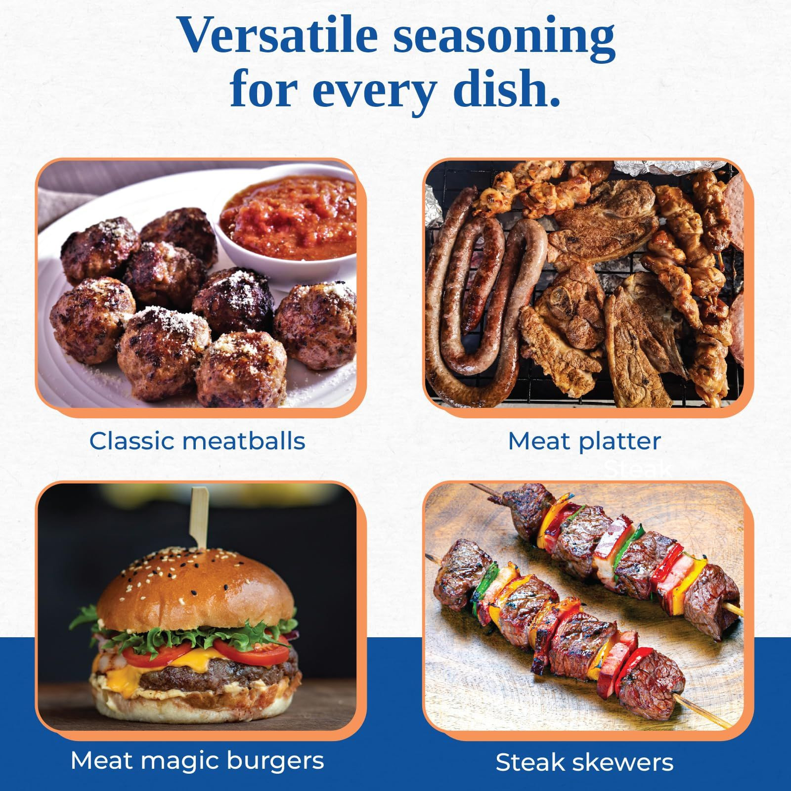 Magic Seasoning Blends Meat Magic, Bold & Savory Steak 24 Ounce (Pack of 1)