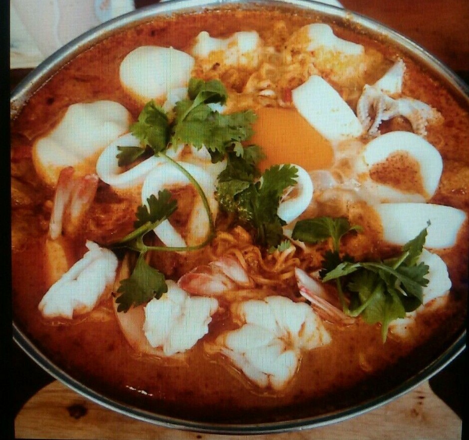 Instant Noodles Shrimp Spicy Soup Flavour Thai Food Quick Cooking Tom Yum Kung