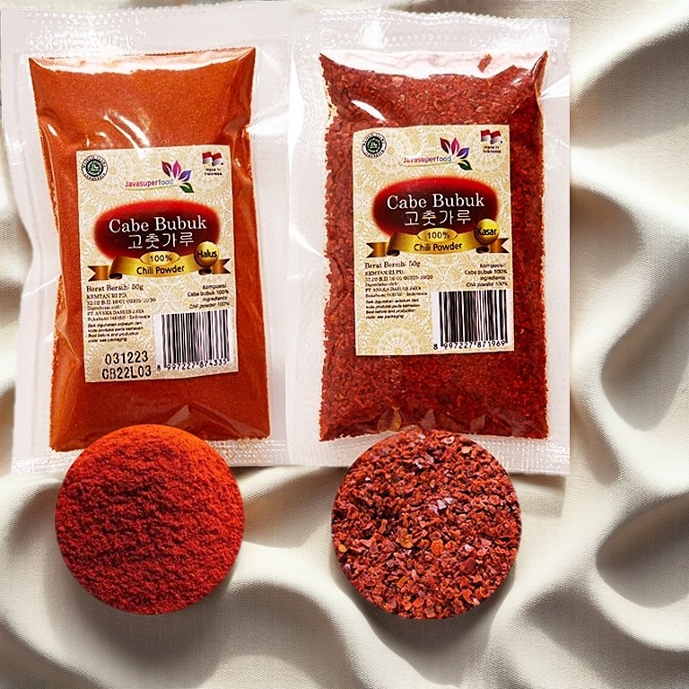 Gochugaru Chili Powder, Korean Red Pepper Powder 50g HALAL