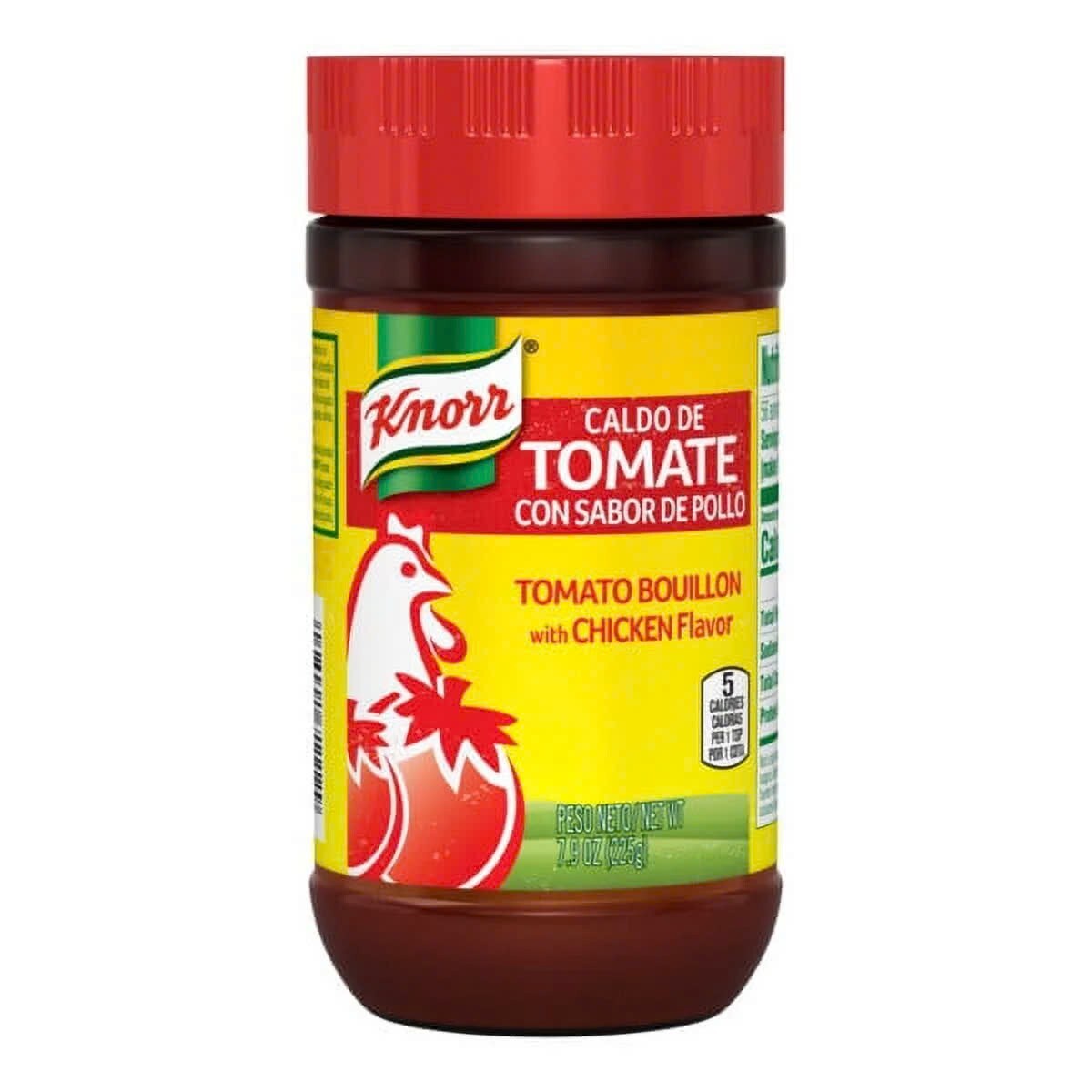 Knorr Granulated Beef + Chicken Flavor Bouillon Ground, 7.9 oz x 2 Jars