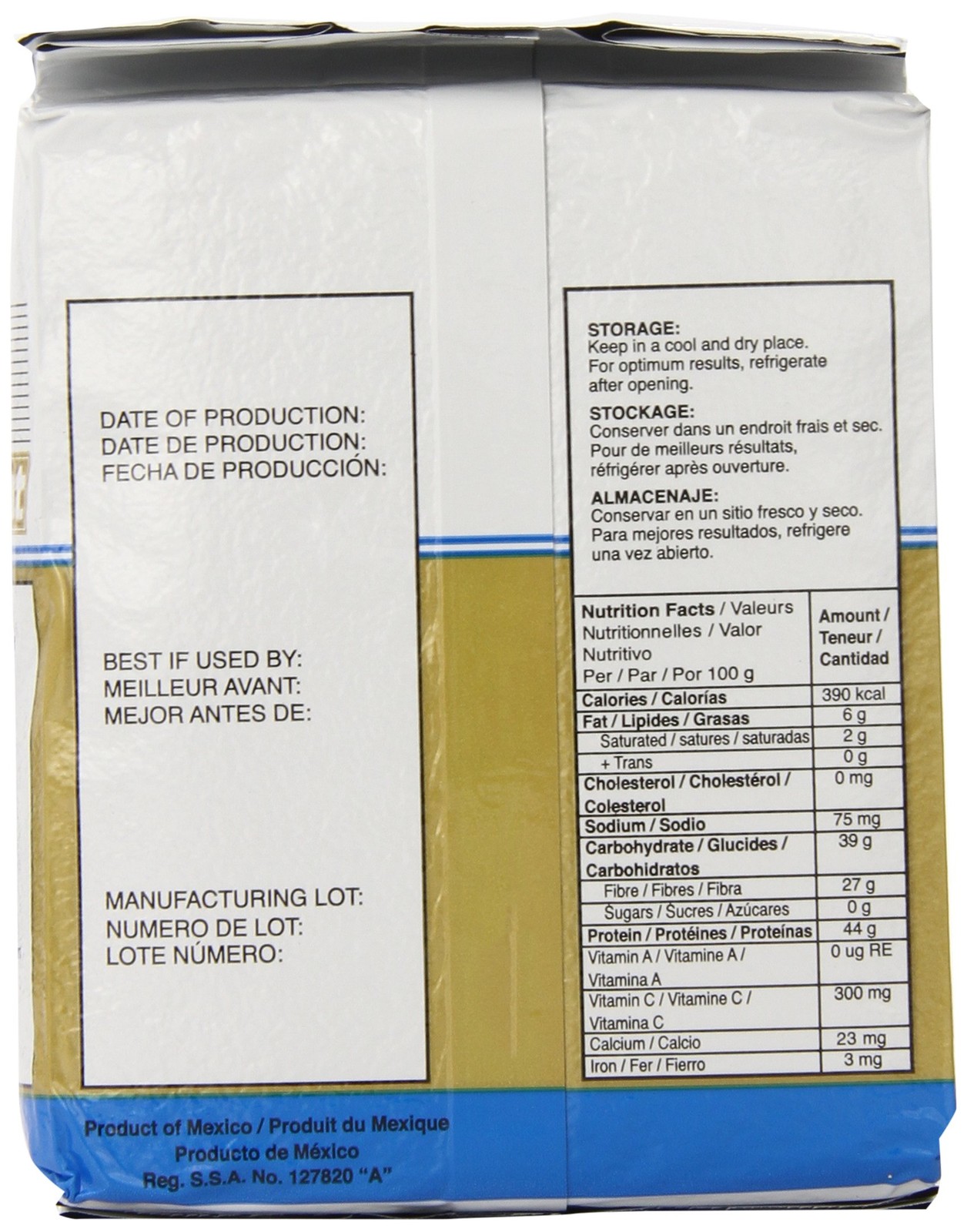 LeSaffre Saf-Instant Yeast, Gold, 1 Pound 16 ounce (Pack of 1), 1 Gold
