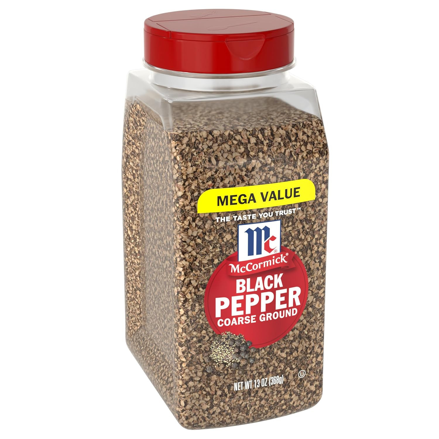 Mccormick Pepper Black Coarse Ground, 13.0 Oz