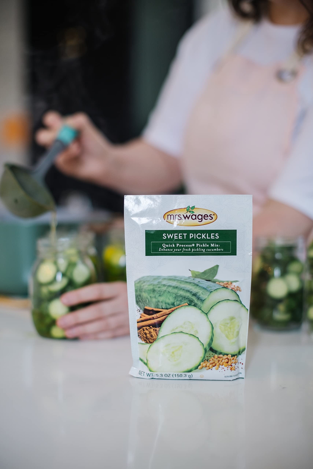 Sweet Pickles Quick Process Mix Quick and Easy Simple-To-Use Simple Homemade …