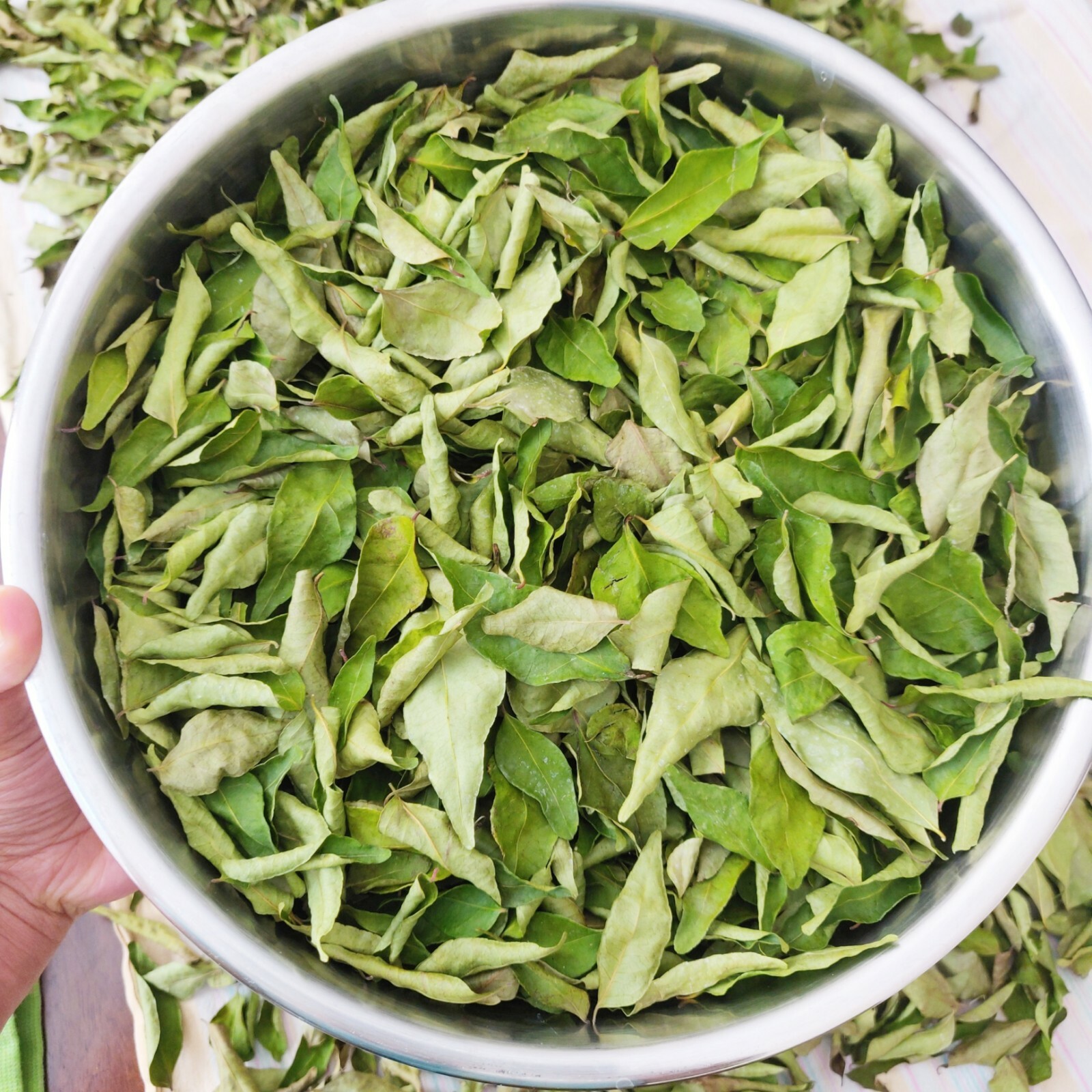 Ceylon Dried Organic Fresh Curry Leaves 100% Natural Product 100g Free Shipping