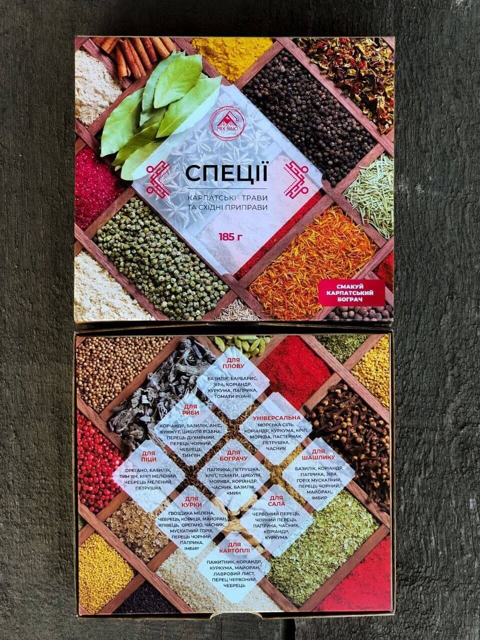 Carpathian herbs and oriental spices