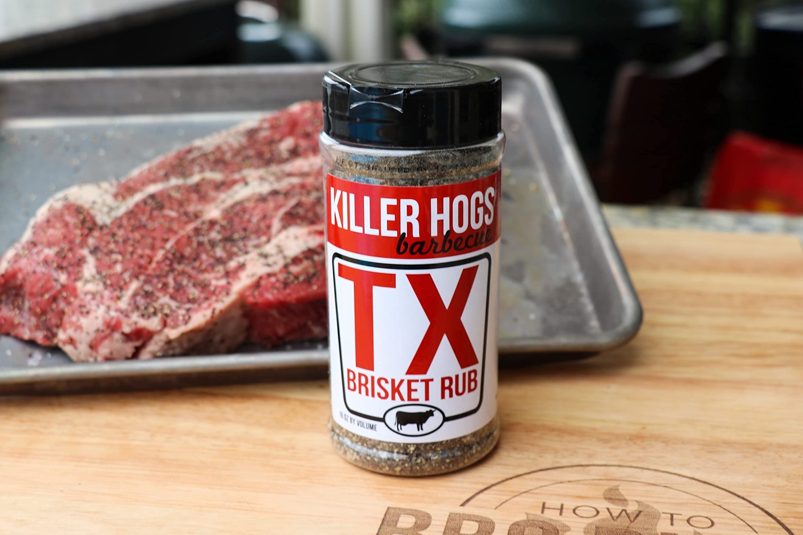 Killer Hogs Championship BBQ Brisket Rub 11 Ounce Award Winning Flavor