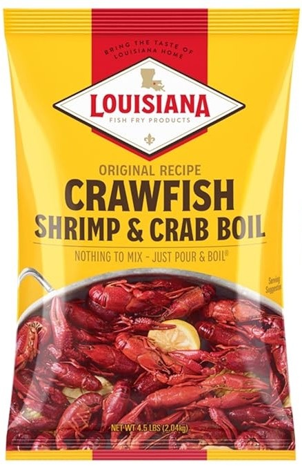 Louisiana Fish Fry Products: Crawfish/Shrimp/Crab Cajun Seasoning 5 oz. – 6 PACK