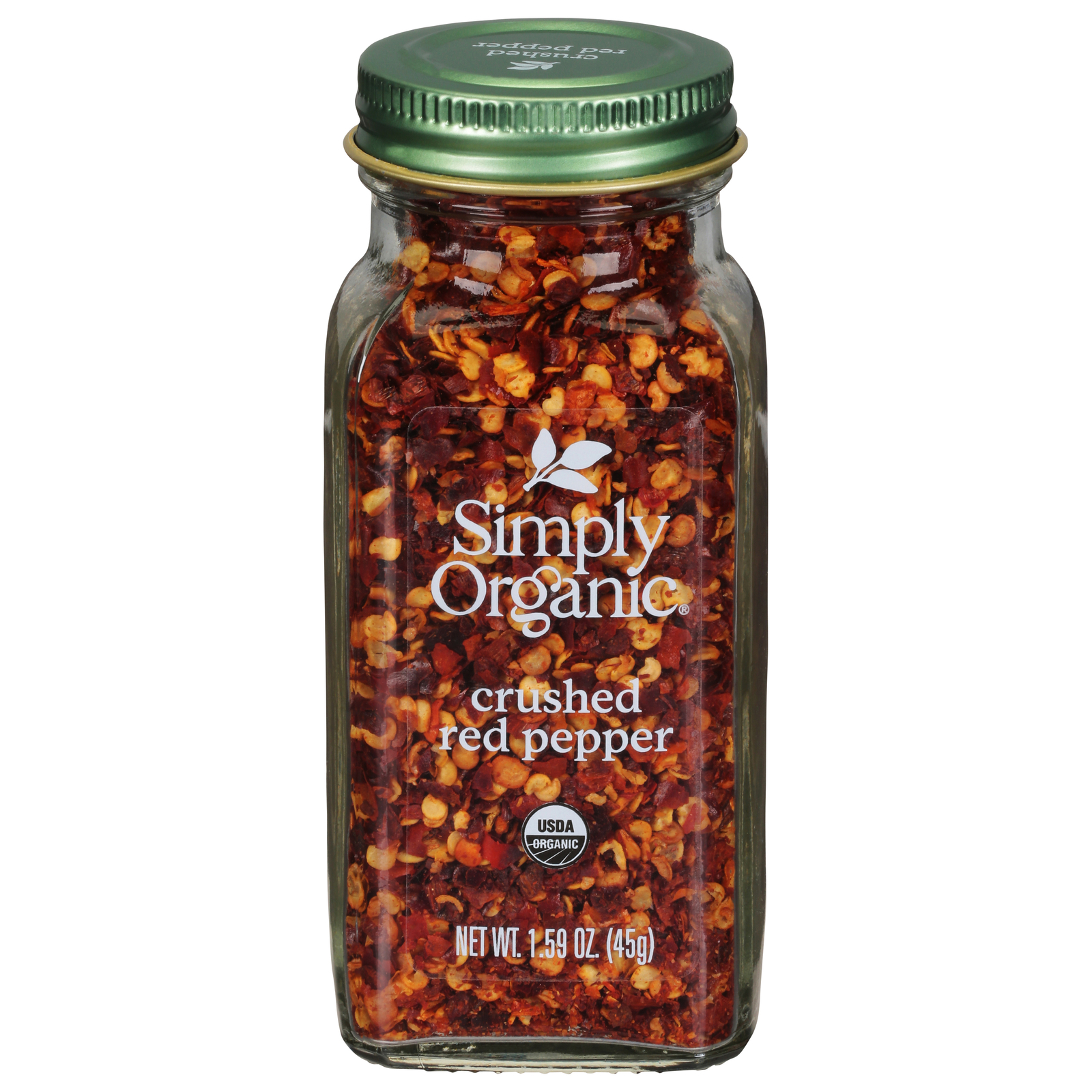 Simply Organic Bottle Red Pepper Crushed 1.59oz (Pack of 3)