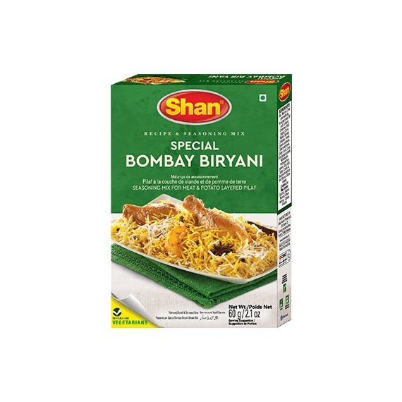 Shan Bombay Biryani Masala ( بمبئی بریانی مسالہ) 60g for spice food