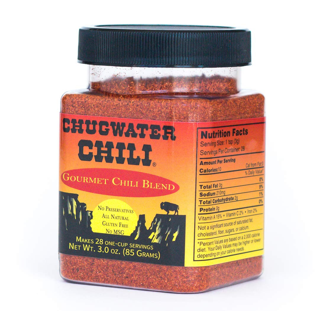 | Gourmet Chili Seasoning Mix & Taco Seasoning | 3oz Tub | Wyoming State Champio