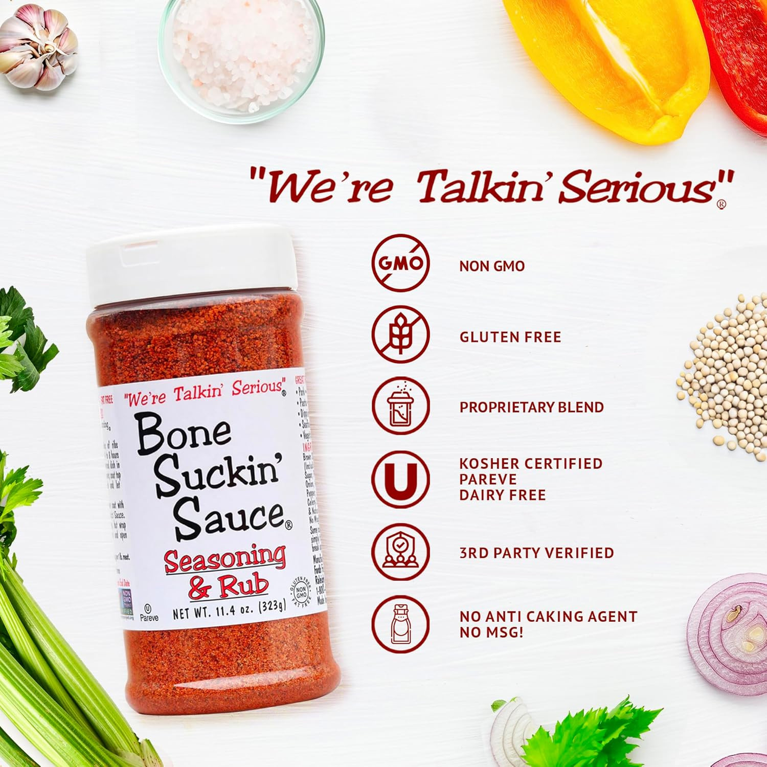 Seasoning & Rub, Original Blend, Grilling Rubs, Dry Pork Rub, Gluten-Free, Non-G