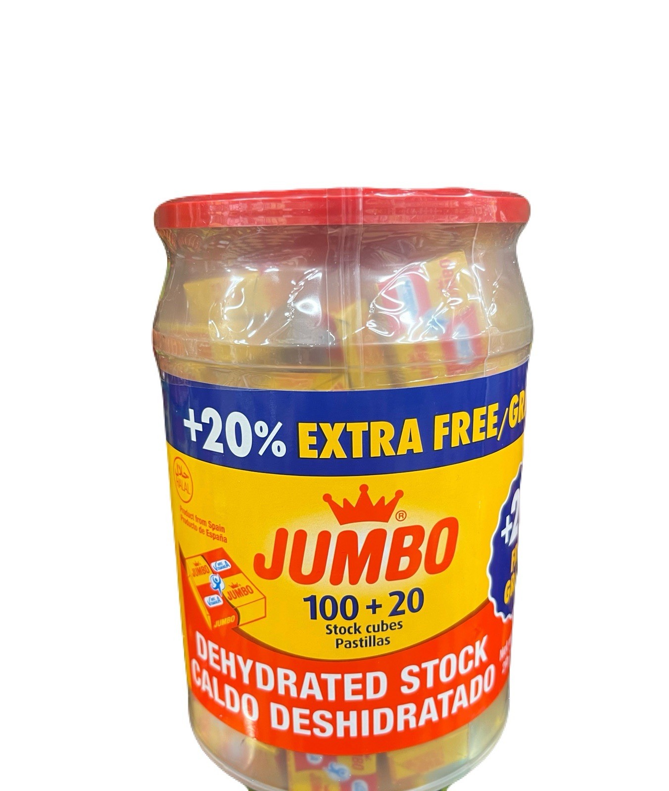 Jumbo Stock Jumbo Seasoning Cubes – 120 Cubes (2.9 lbs) cubes