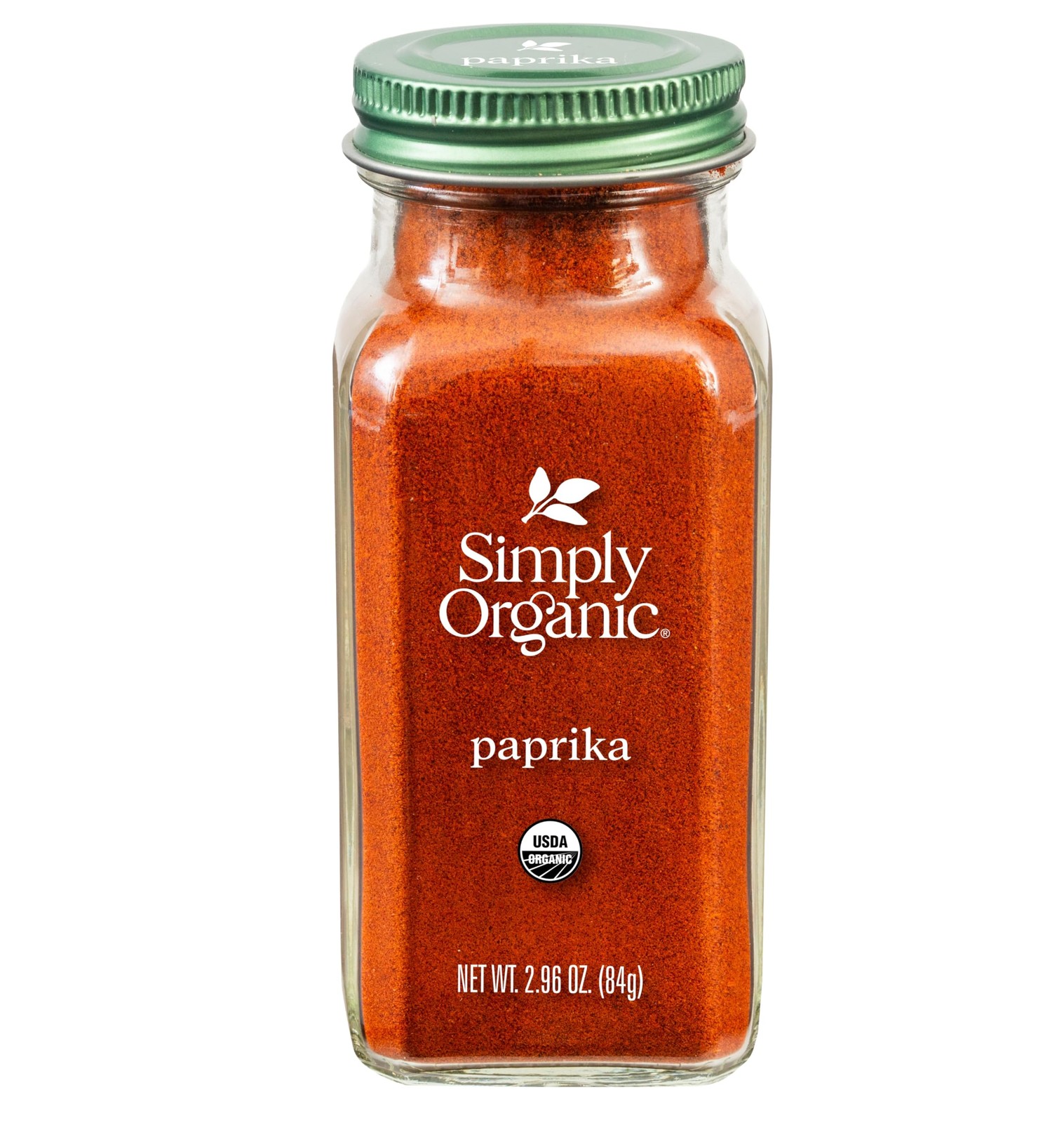 Simply Organic, Paprika Ground Certified 2.96 Ounce (Pack of 1), No Color