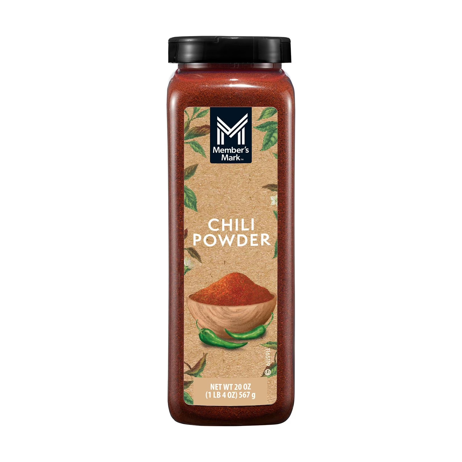 Member’s Mark Chili Powder 20 oz Plastic Bottle Cooking Fresh Spice Seasoning Bu