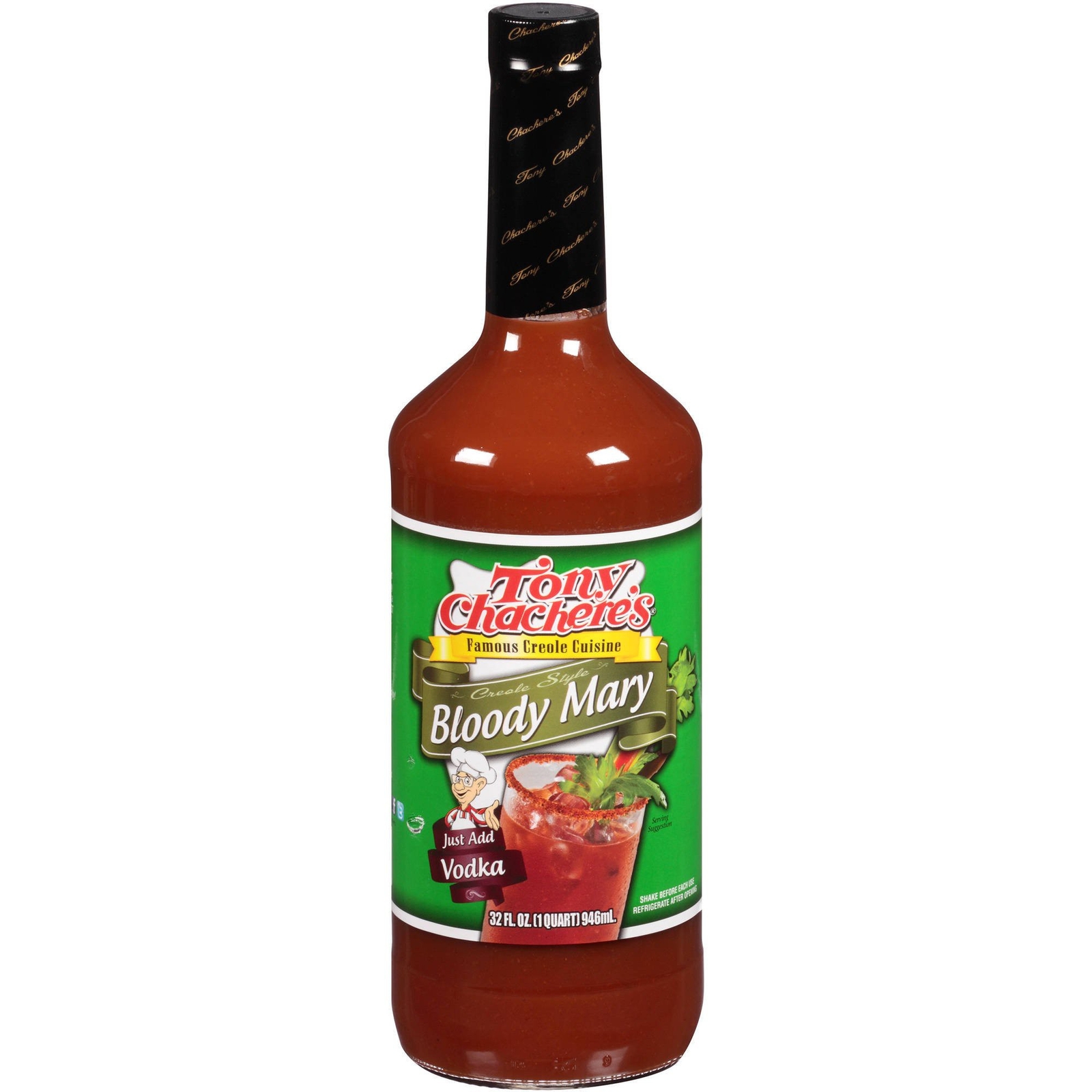 RetailSource Tony Cheshire’s Famous Creole Cuisine Bloody Mary Mix, 6 Count