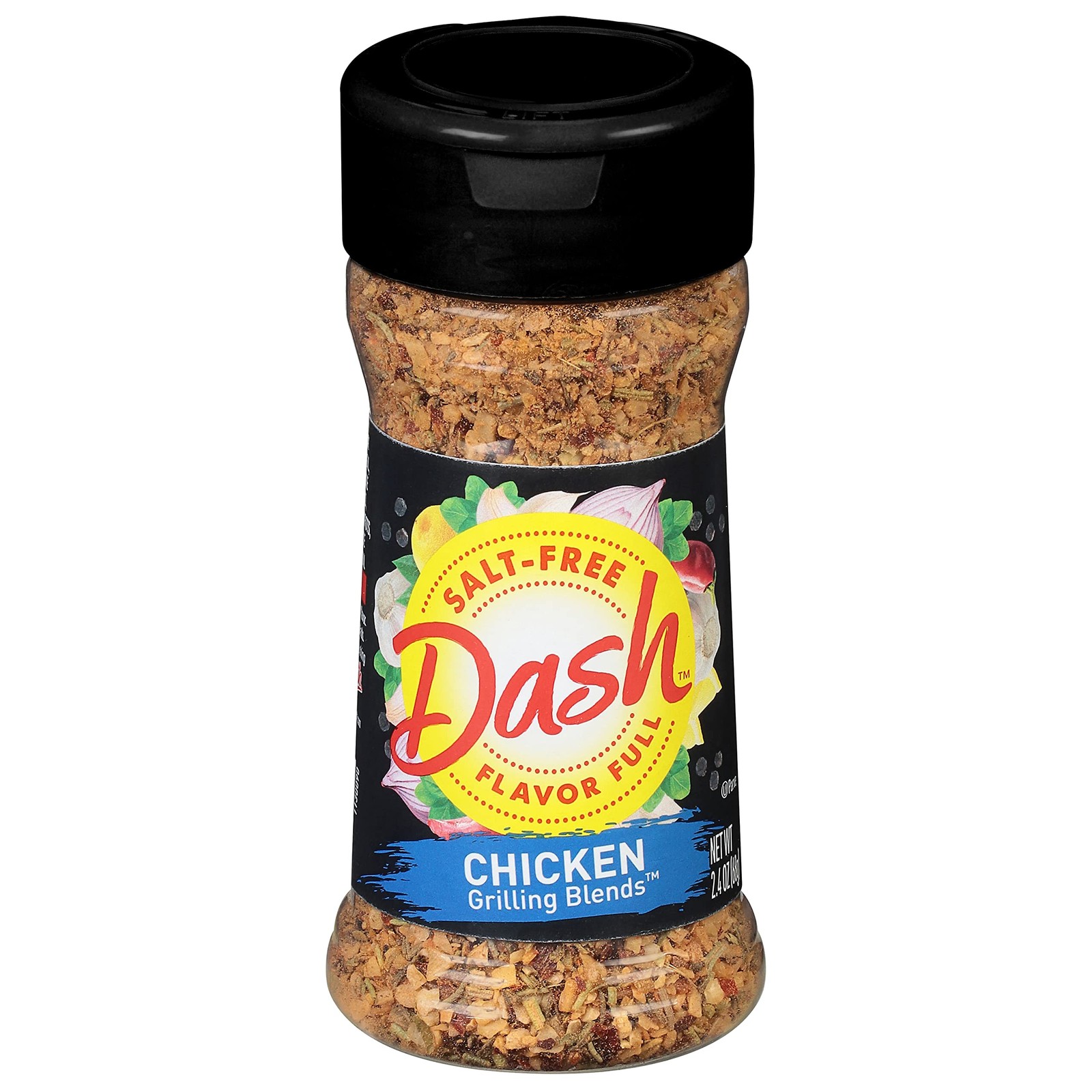 Dash Salt-Free Grilling Blend, Chicken, 2.4 Ounce (Pack of 1)