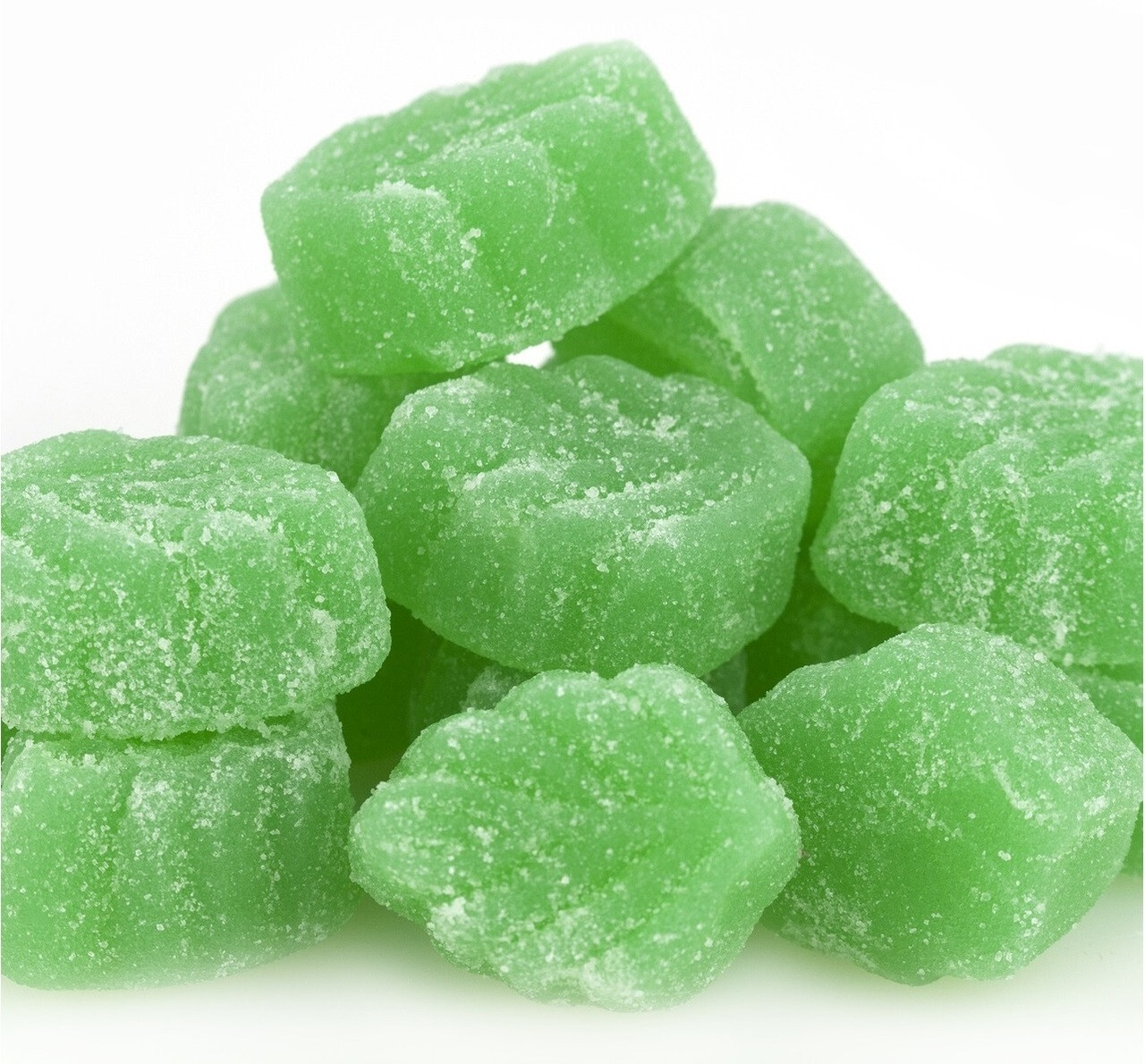 Spearmint Leaves || Gummy Candy – Pick a Size – Free Expedited Shipping!