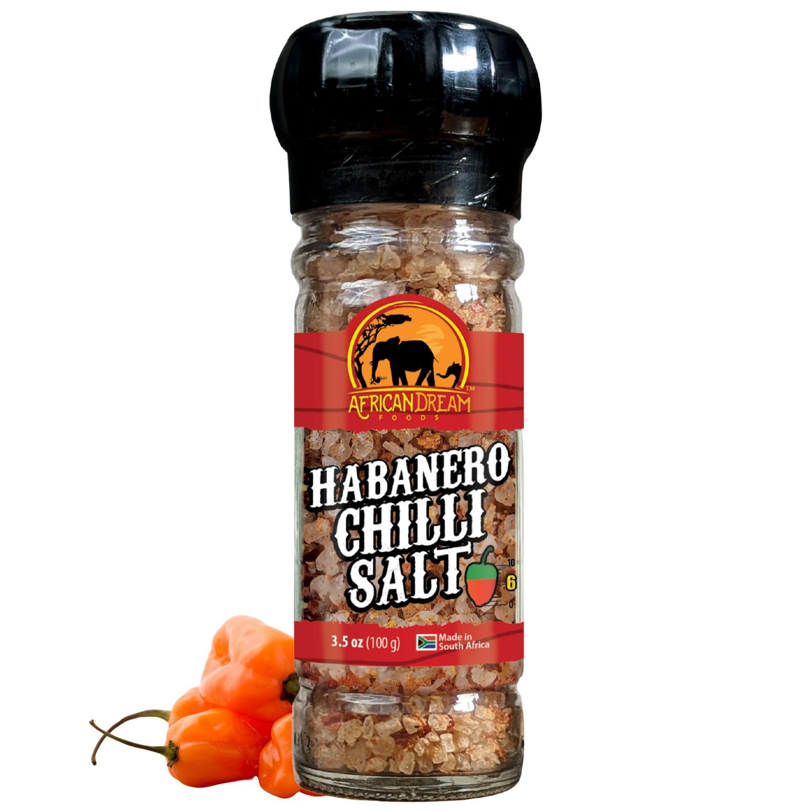 Habanero Spicy Salt Seasoning by | Spicy Chili Salt with Natural African Haba…