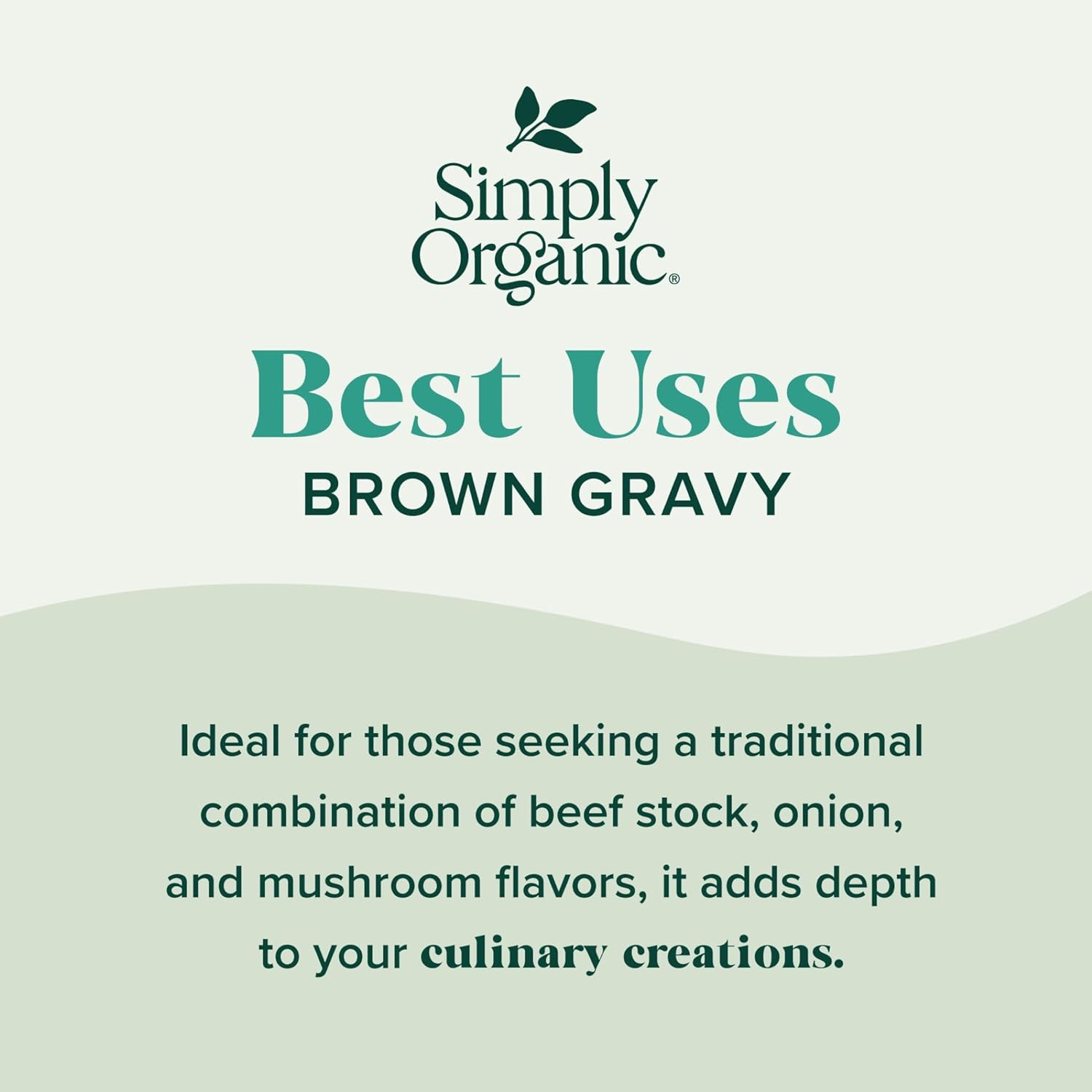 Brown Gravy Mix, Certified Organic, Gluten Free | 1 Ounce (Pack of 12)