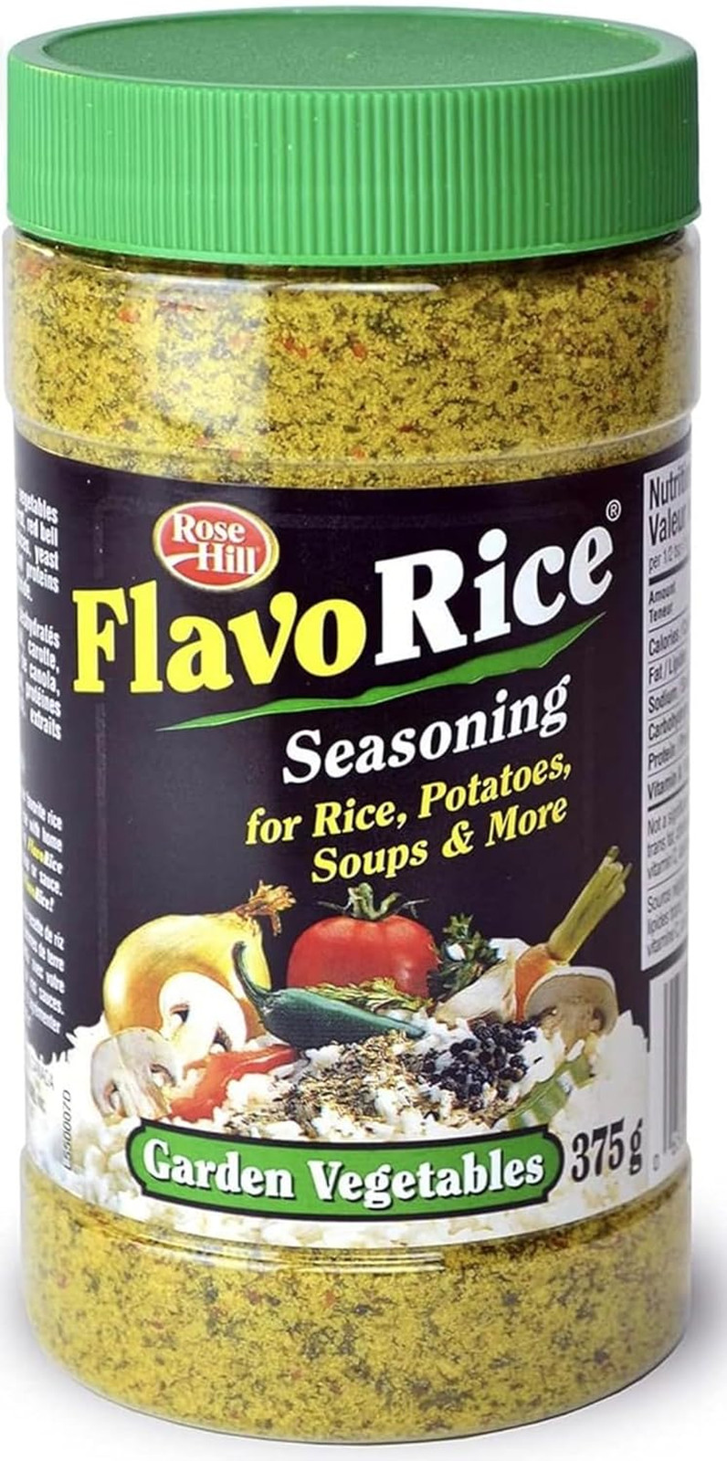 Rose Hill Flavo Rice Seasoning, 375G/13.2Oz Shipped from Canada BABY STEP
