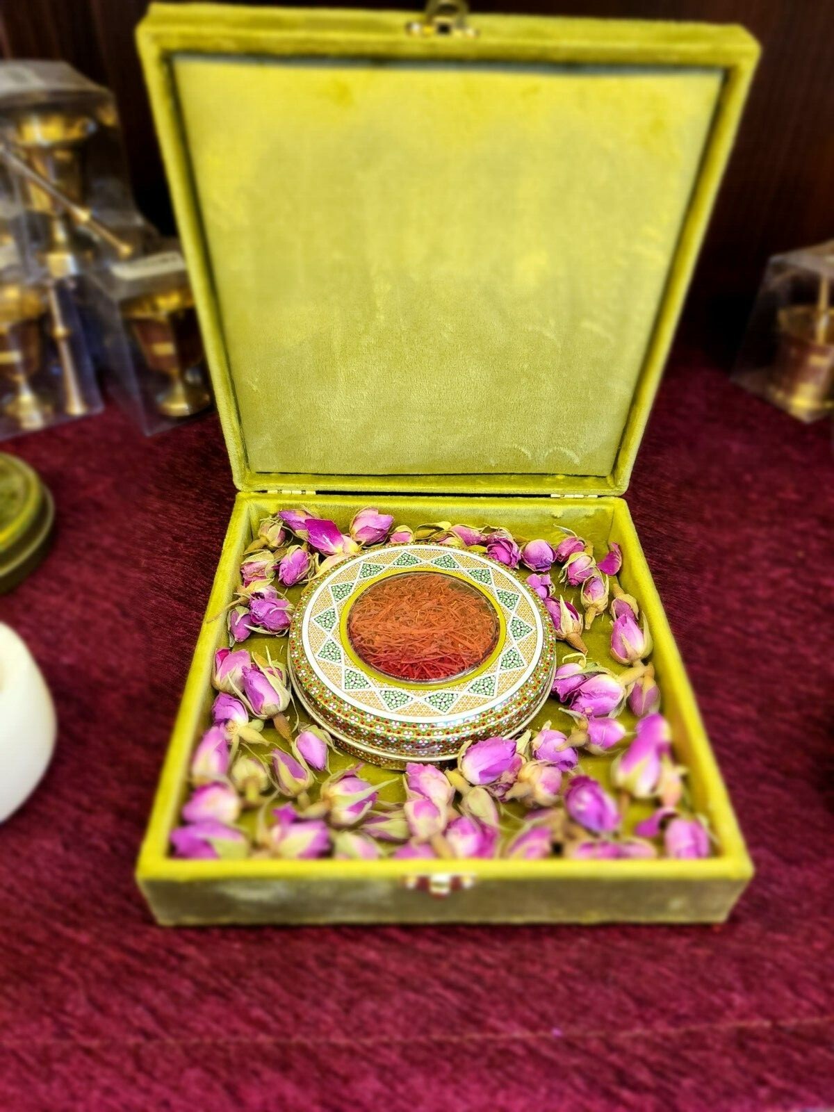 SAFRA Premium Organic Saffron in Negin Cuts