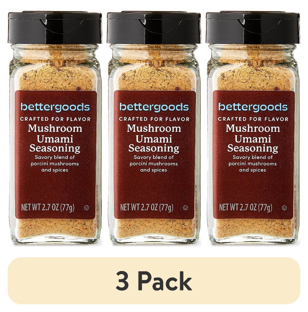 (3 pack) bettergoods Mushroom Umami Seasoning, 2.7 oz