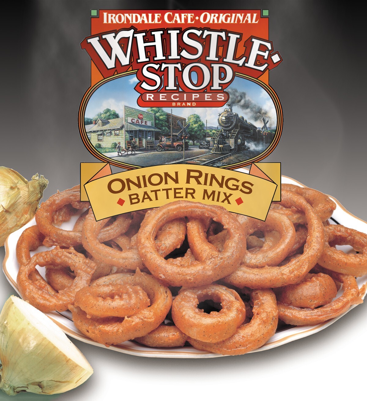 Original WhistleStop Cafe Recipes | Onion Ring Batter Mix | 9-oz | Case of 6