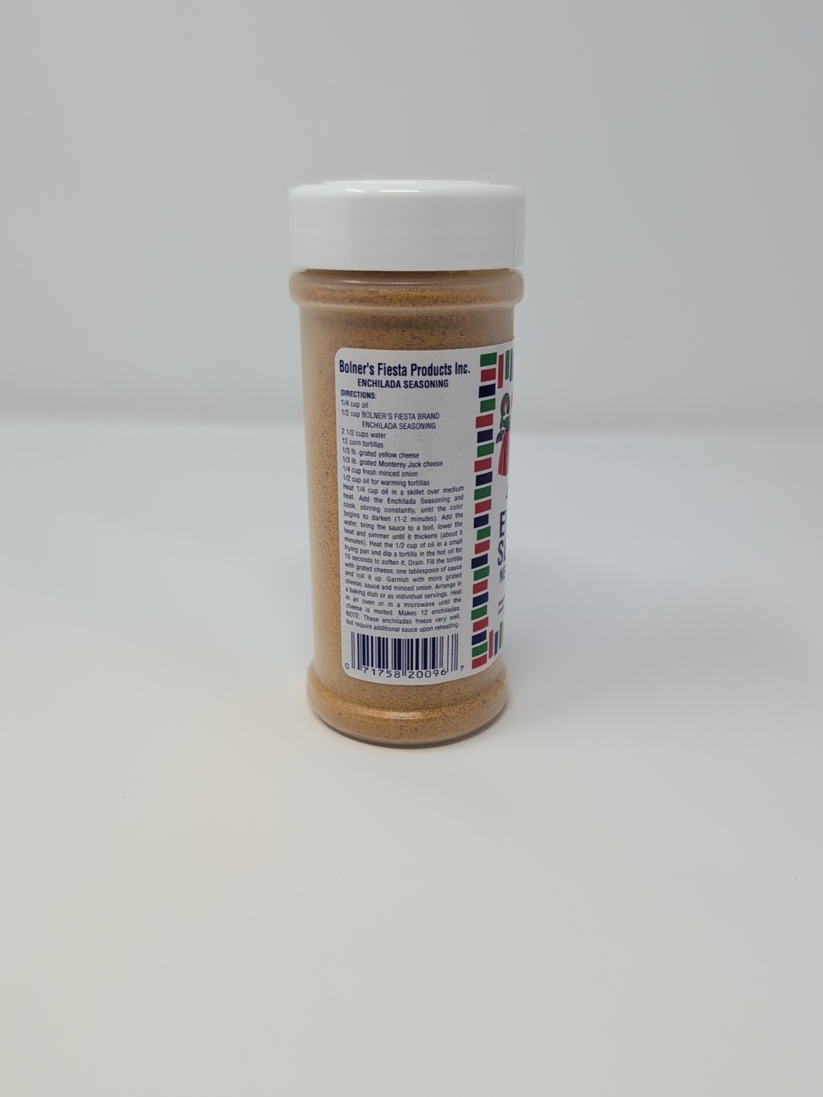 Bolner’s Fiesta Extra Fancy Enchilada Seasoning 4.5 Ounce Shaker