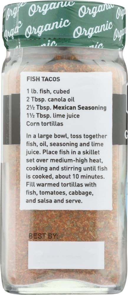 Spice Hunter Seasoning Mexican Organic 1.4 oz (Pack of 6)