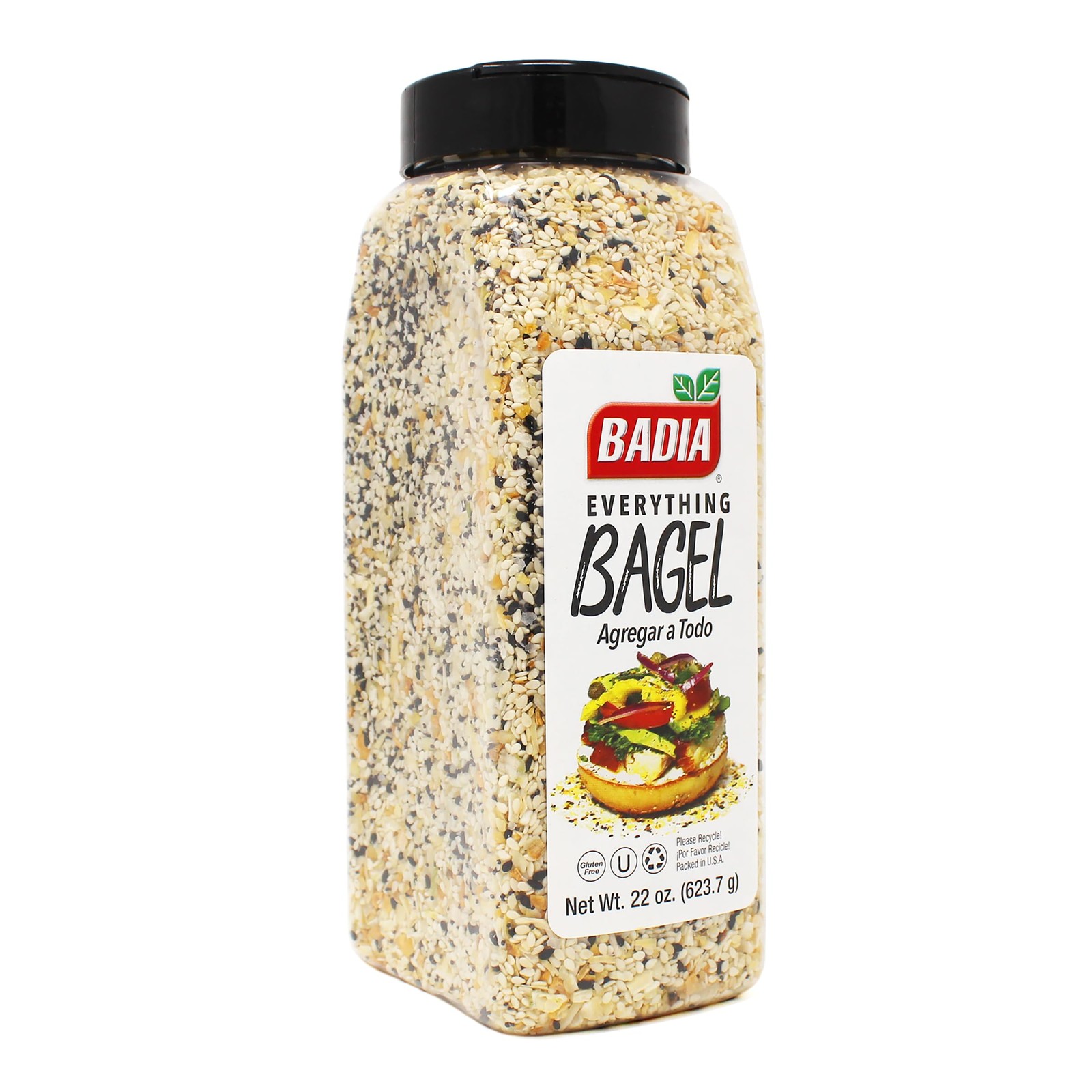 Badia Everything Bagel Seasoning Blend, 22 oz – Sesame 22 Ounce (Pack of 1)