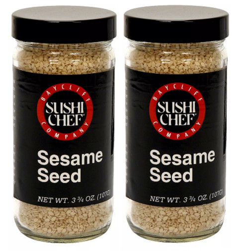 Sushi Chef White Sesame Seed 2 Pack