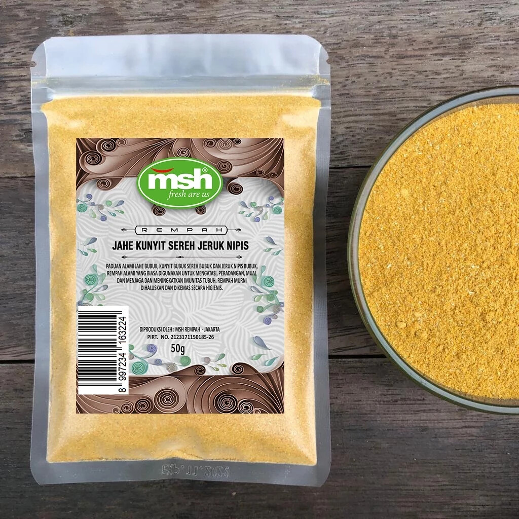 Ginger Turmeric Lemongrass Lime Natural Organic Herbs Spices Fresh Pure Hygienic