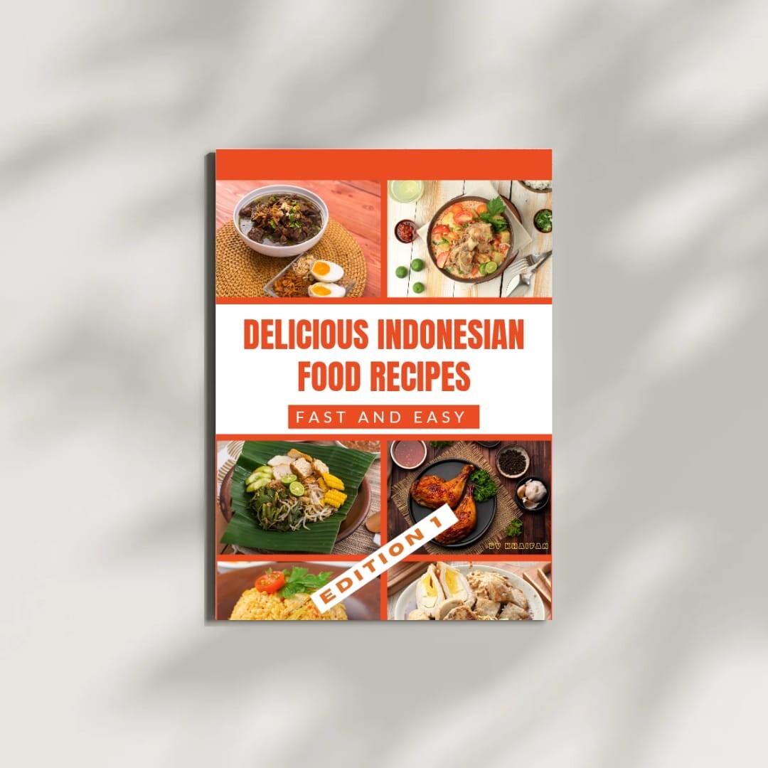 Indonesian Cuisine Recipe Paper👍Cook🥥Easy😍Delicious🍴Spice⭐Simple🌟