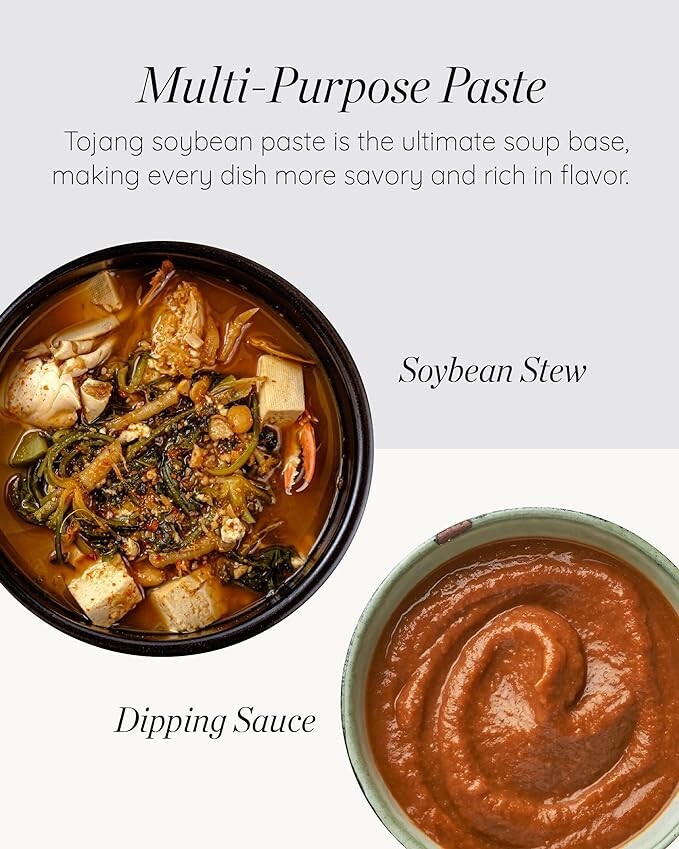 Sempio Tojang Korean Original Traditional Soybean Paste Miso 450g Soup Doenjang