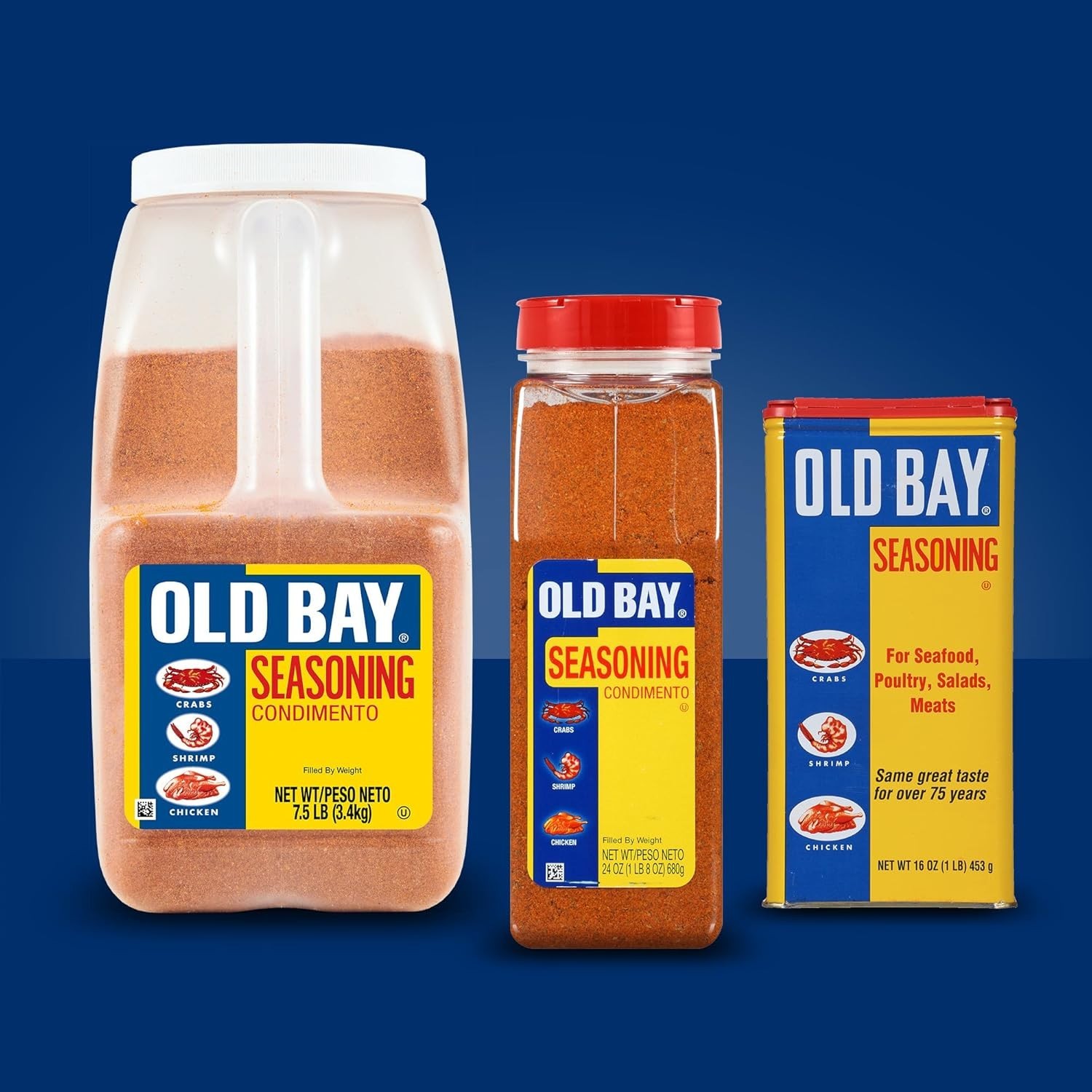 OLD BAY Seasoning, 7.5 lb – All-Purpose Seafood Seasoning^-^