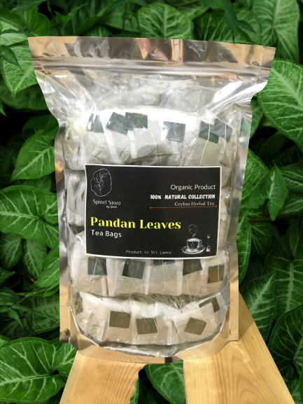 Dried pandan (Pandanus) Leaves Tea Bag Natural Organic Herbal Primium Drink