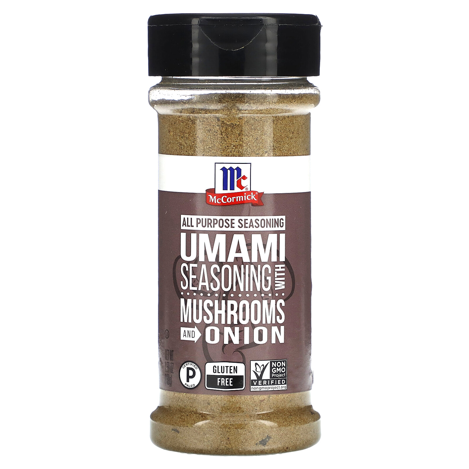 All Purpose Seasoning, Umami Seasoning with Mushrooms and Onion, 4.59 oz (130 g)