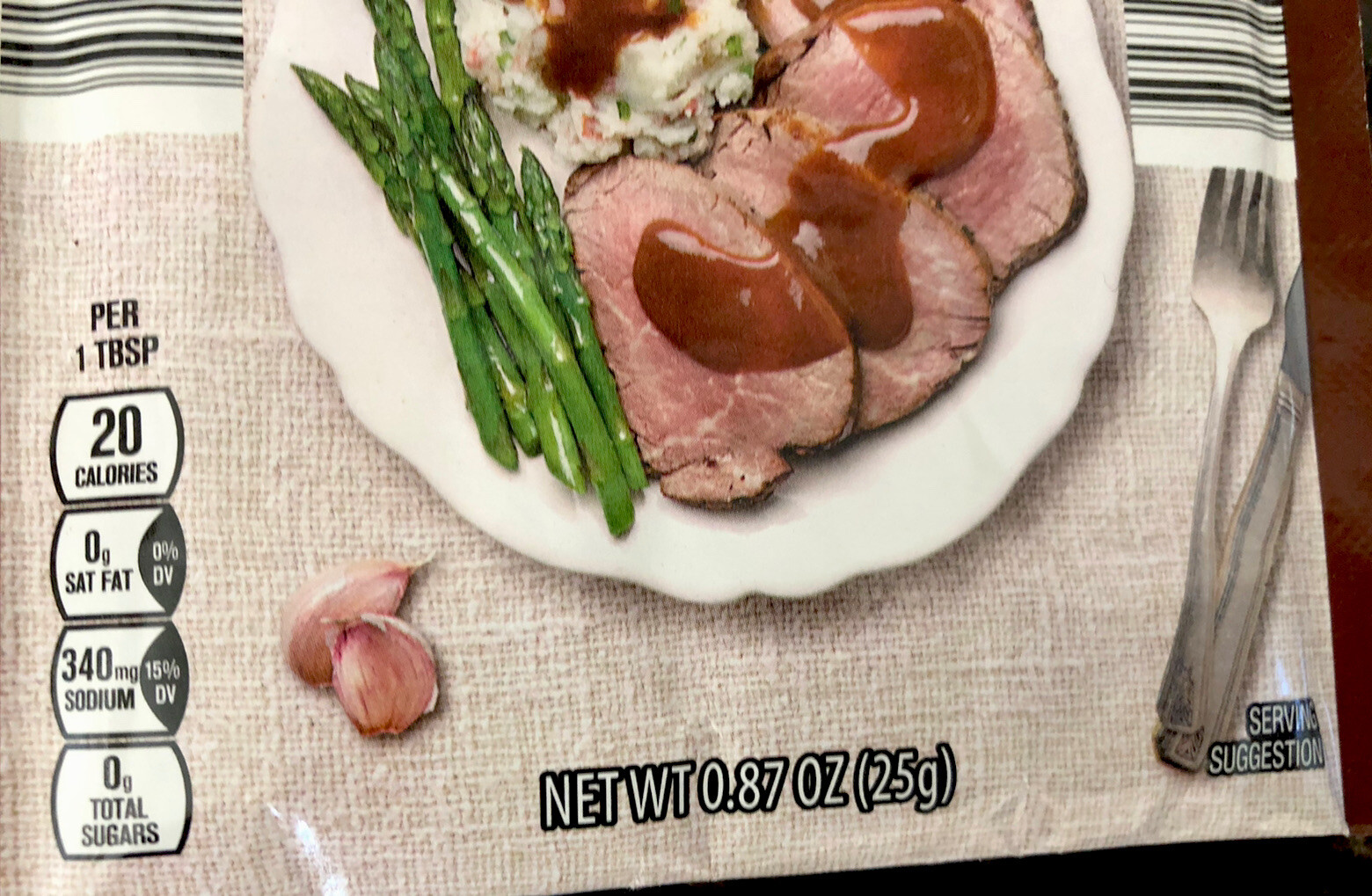 (3 PACKS) original super delicious STONEMILL Brown Gravy Mix 0.87oz BB 10/2O25