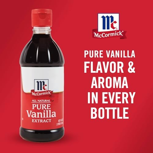 McCormick Vanilla Extract, Pure, Gluten Free, Non-GMO, 16 Fl Oz (Pack of 1)